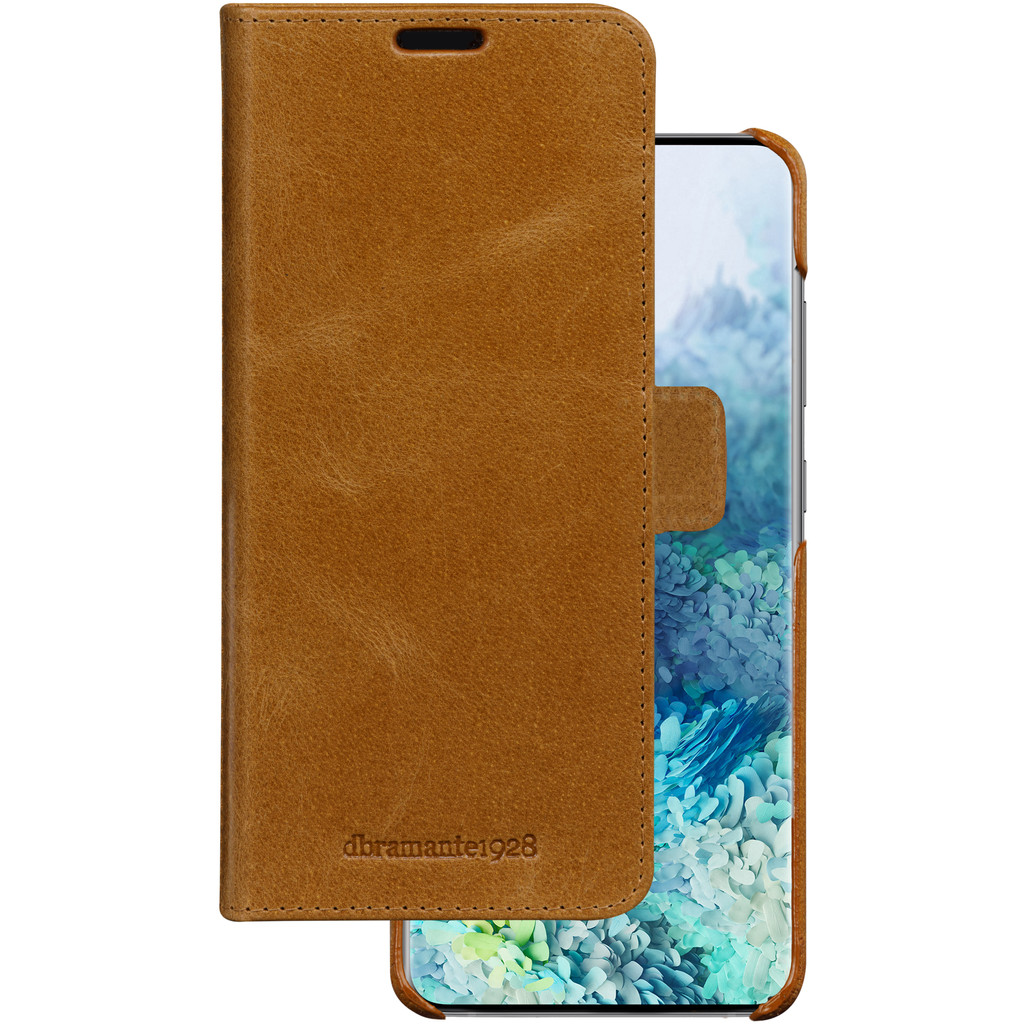 DBramante1928 Lynge Samsung Galaxy S20 Plus Book Case Leer Bruin DBramante1928 Lynge Samsung Galaxy S20 Plus Book Case Leer Bruin