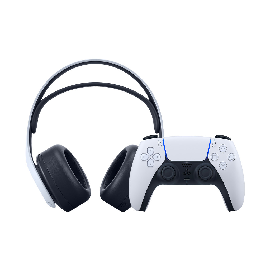 Sony PlayStation 3D Pulse draadloze headset + Sony PlayStation 5 DS draadloze controller