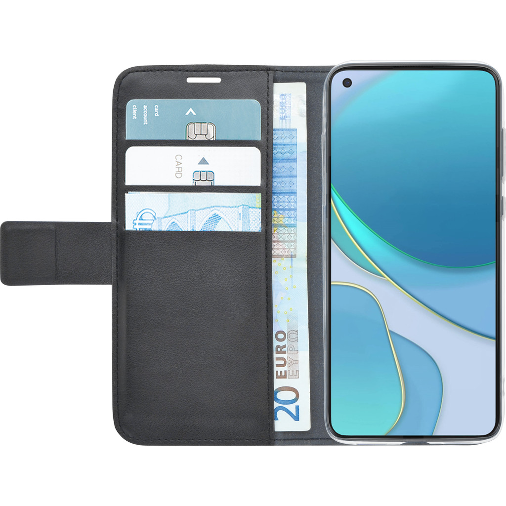 Azuri Wallet OnePlus 8T Book Case Zwart