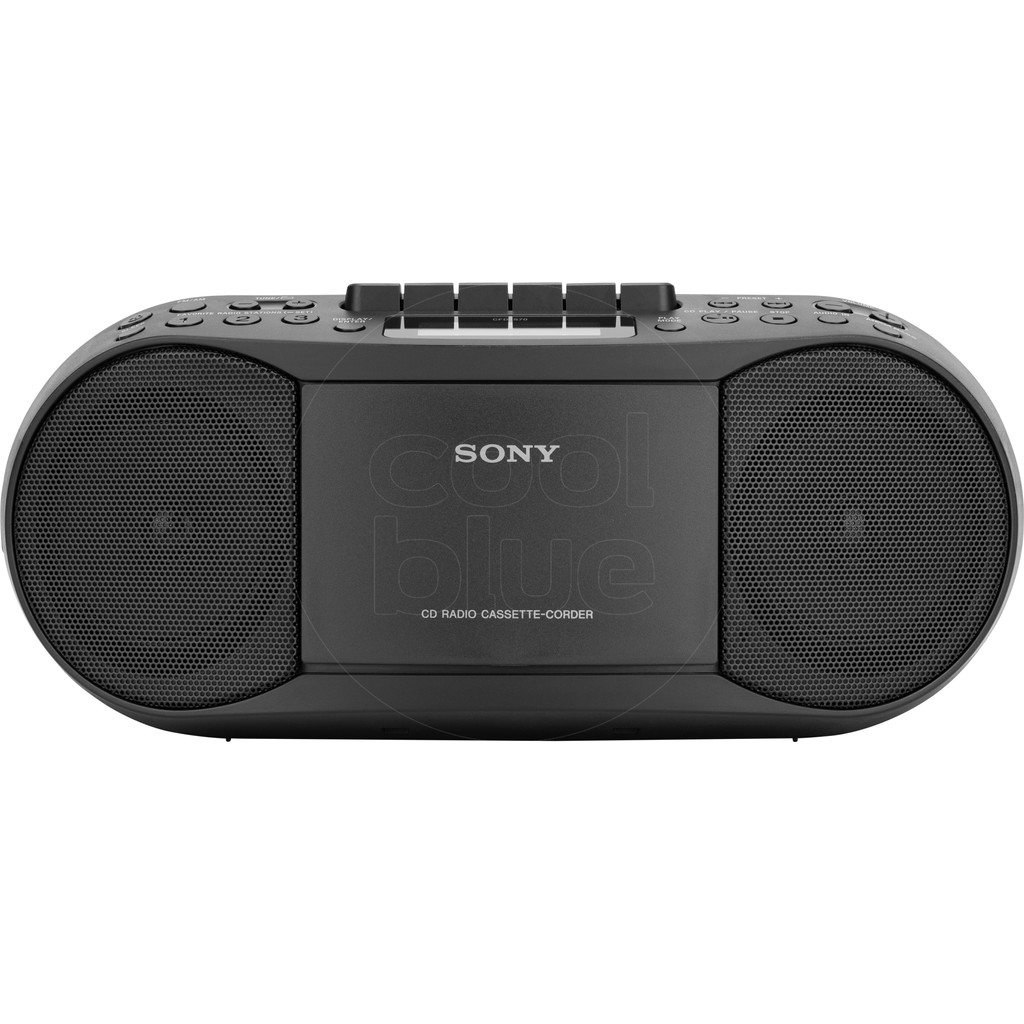 Sony CFD-S70 Zwart
