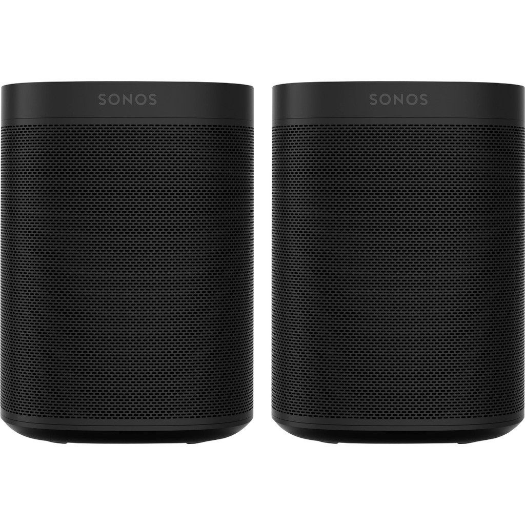 Sonos One Duo Pack Zwart