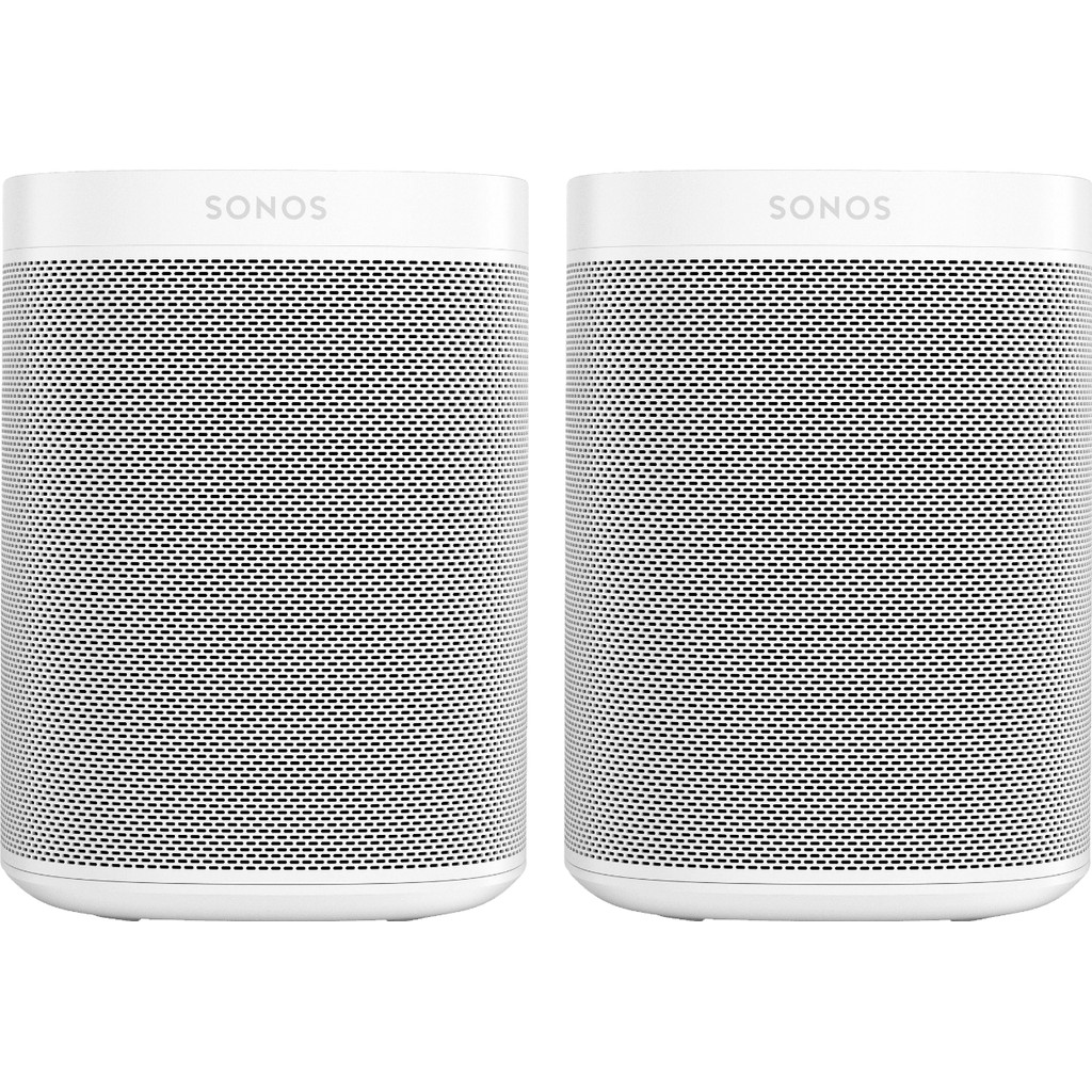 Sonos One + One SL Wit