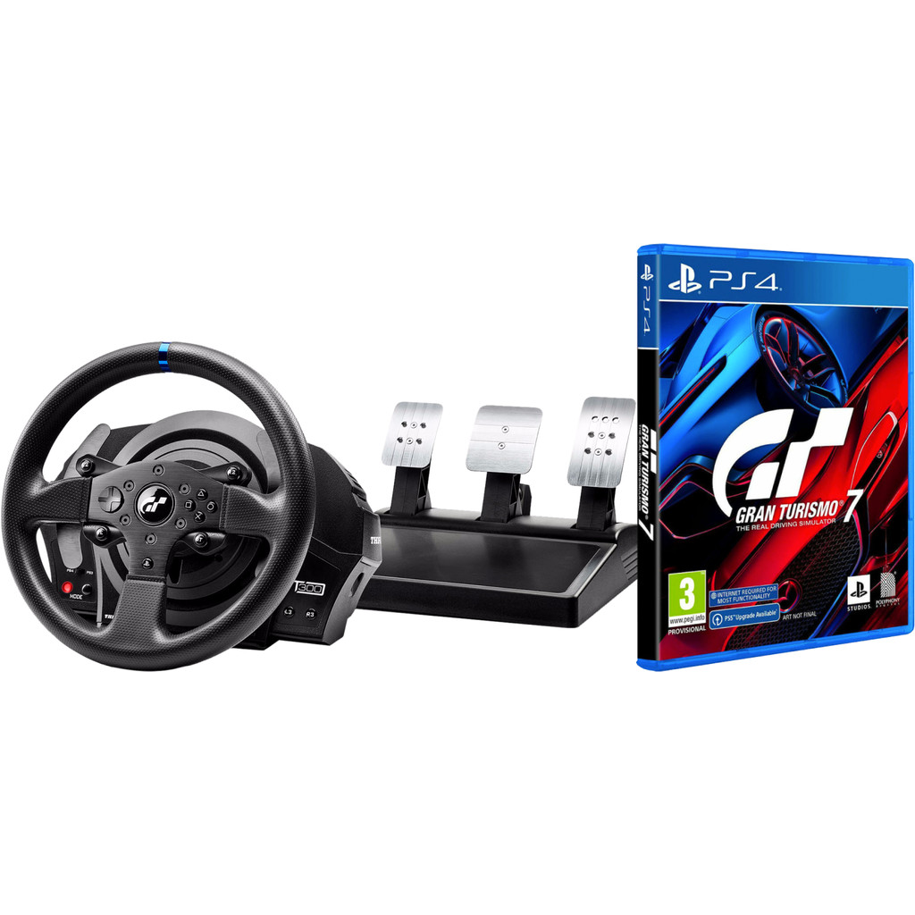 Thrustmaster T300 RS GT + Gran Turismo 7 PlayStation 4