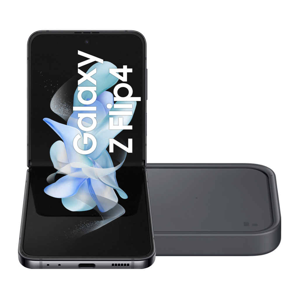 Samsung Galaxy Z Flip 4 256GB Grijs 5G + Draadloze Oplader 15W