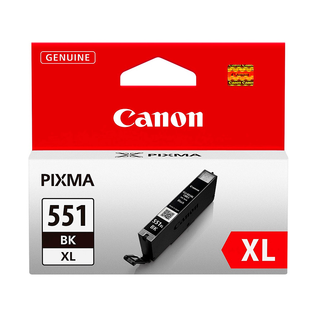 Canon CLI-551BK XL Cartouche d'encre Noire (6443B001)