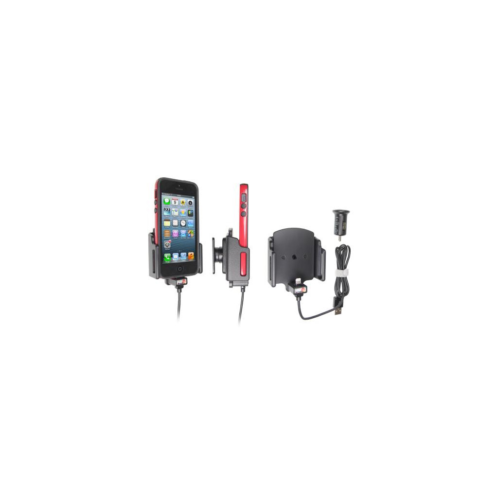 Brodit Support Apple iPhone 5/5S/SE avec Chargeur