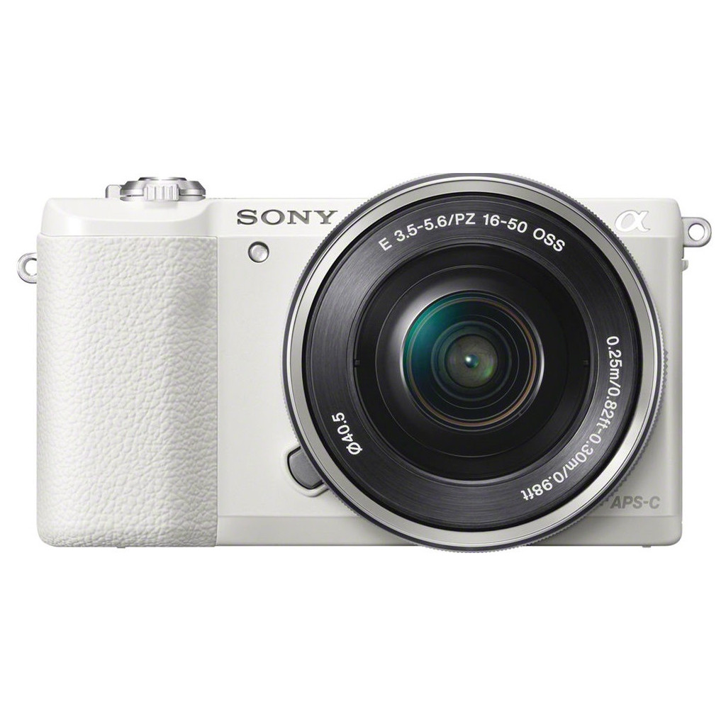 Sony Alpha A5100 Blanc + 16-50 mm OSS