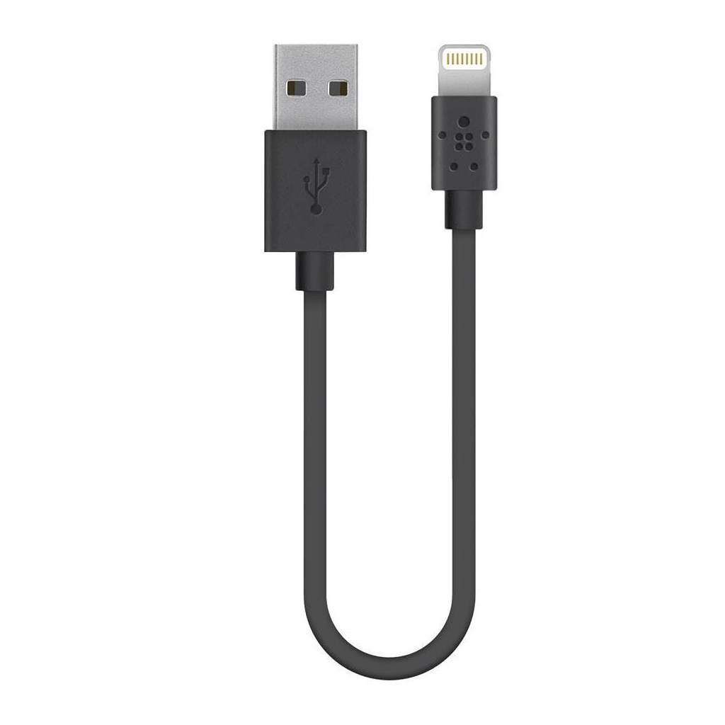 Belkin Câble Lightning USB Noir 15 cm