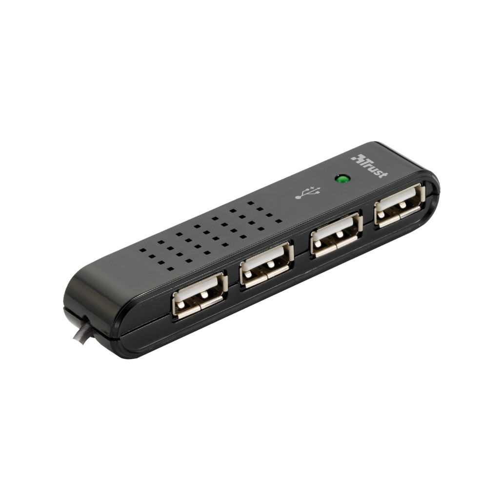 Trust Vecco Mini Hub USB 2.0 4 ports