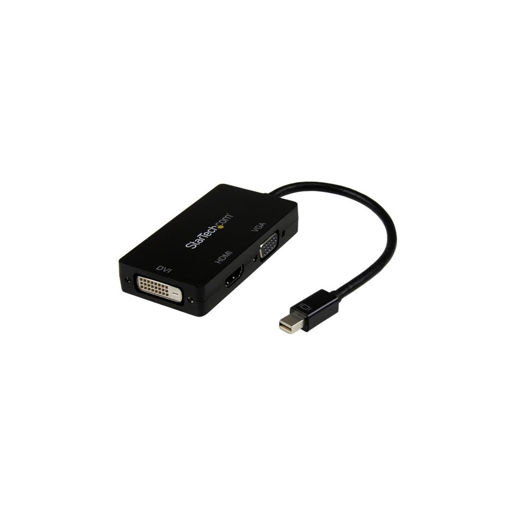 Startech A/V Adaptateur de voyage Mini DP vers VGA / DVI-D Dual Link / HDMI
