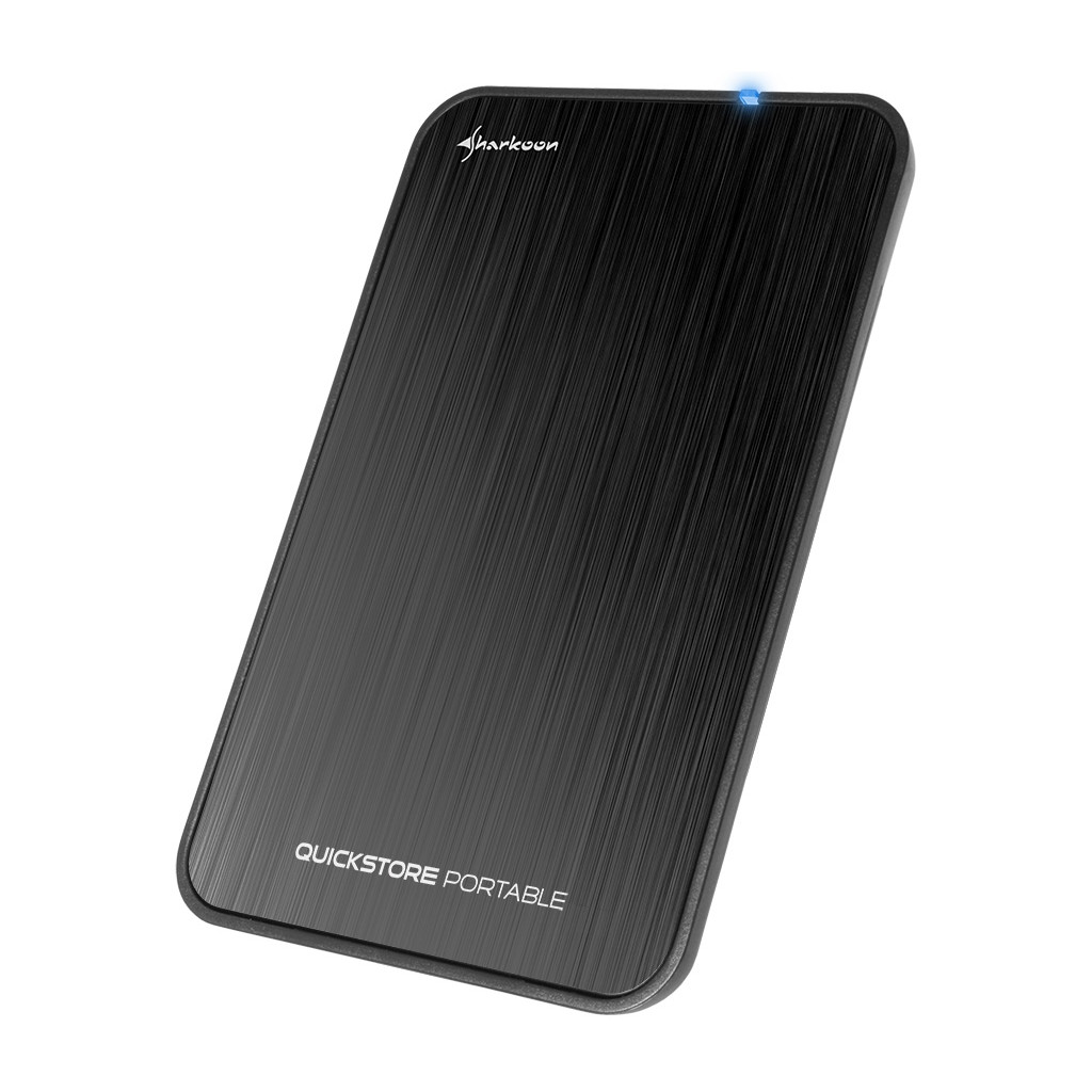 Sharkoon QuickStore Portable USB 3.1 2,5 pouces Noir