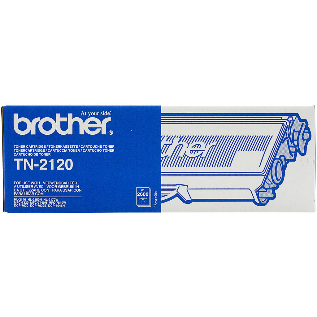 Brother TN-2120 Toner Haute Capacité (Noir)