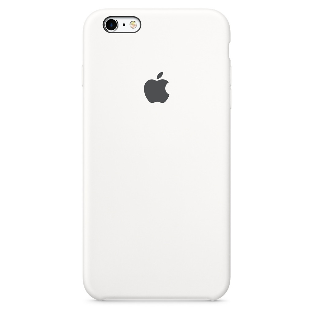 Apple Coque Silicone iPhone 6/6s Blanc