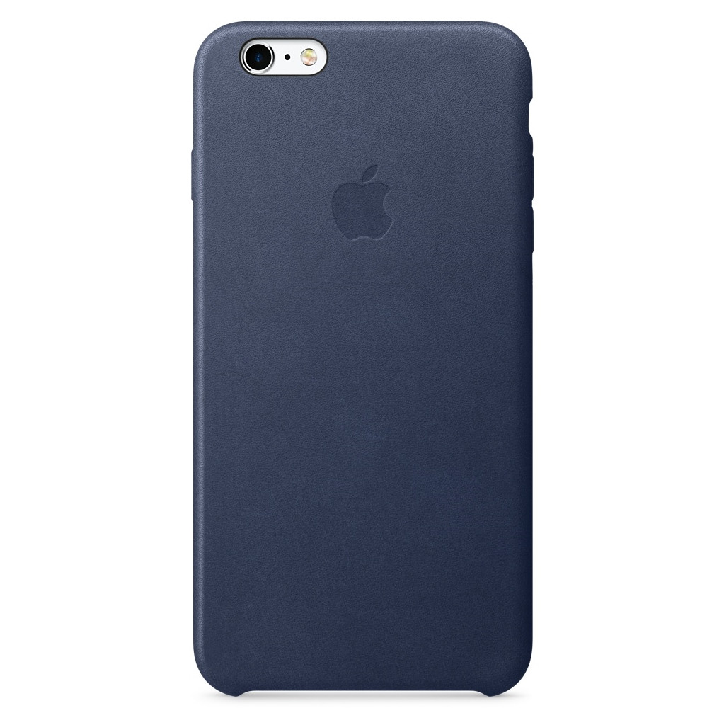 Apple Coque en cuir pour iPhone 6s Plus Bleu