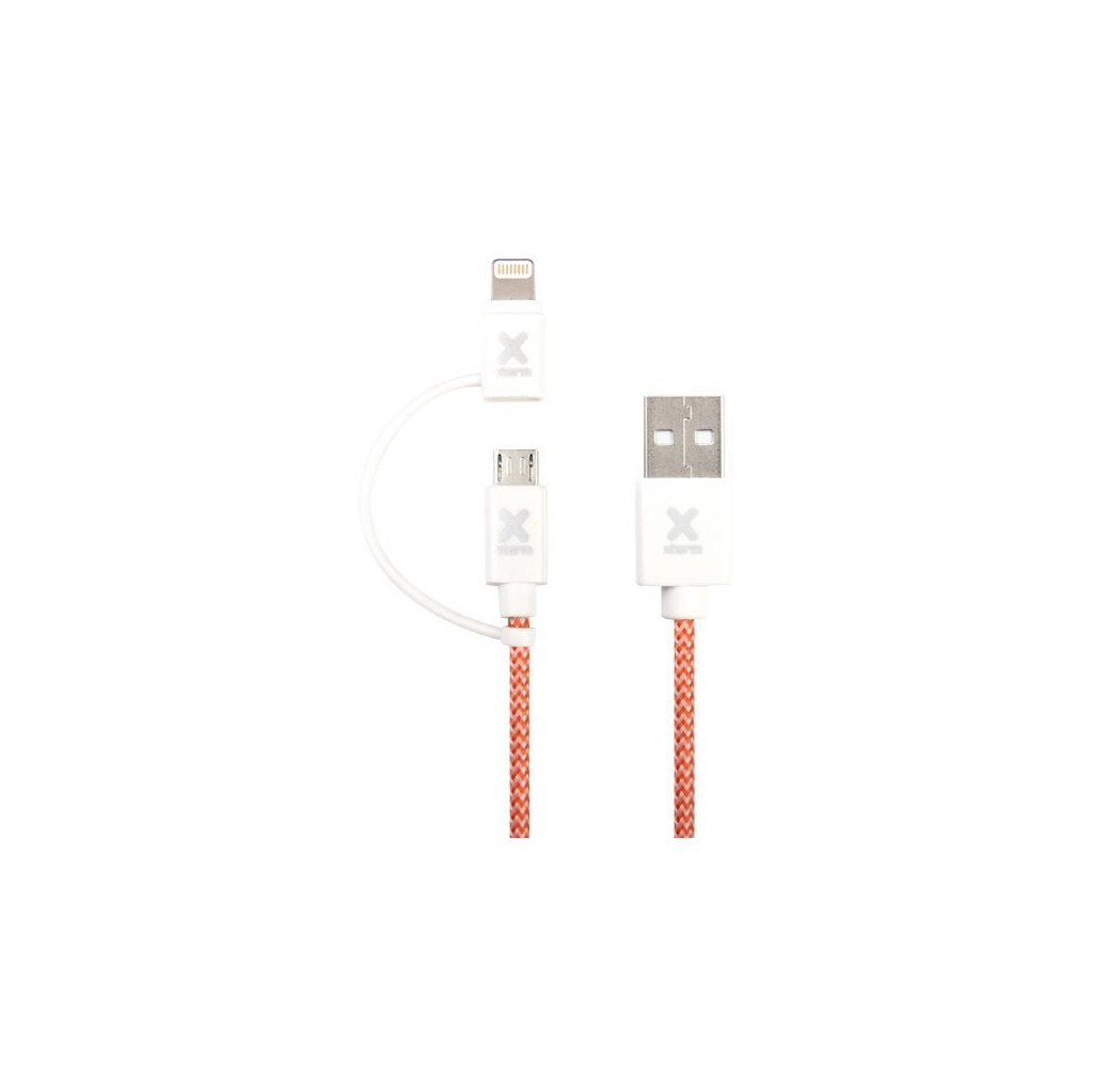 Xtorm (A-Solar) Câble Double Lightning / Micro USB 1 m
