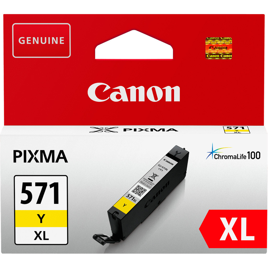 Canon CLI-571XL Cartouche Jaune (0334C001)