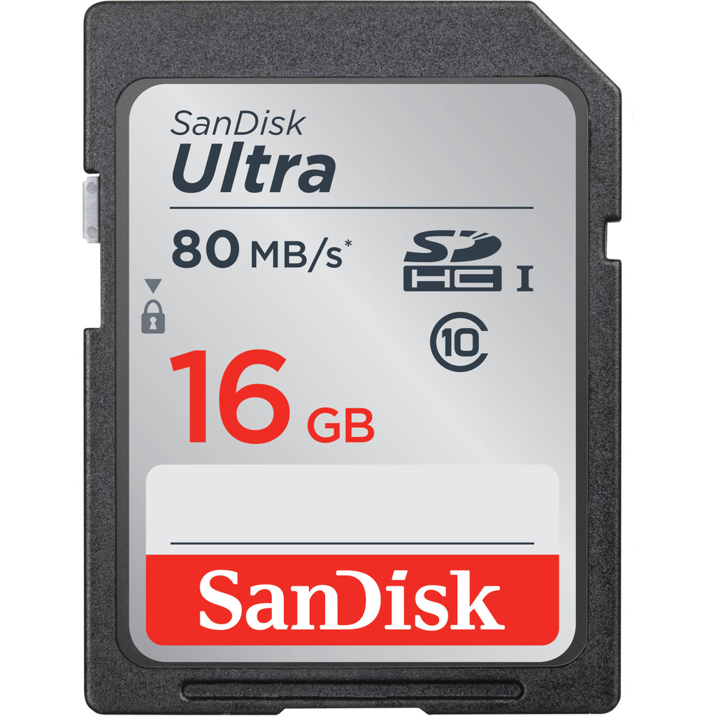 SanDisk SDHC Ultra 16 Go Class 10