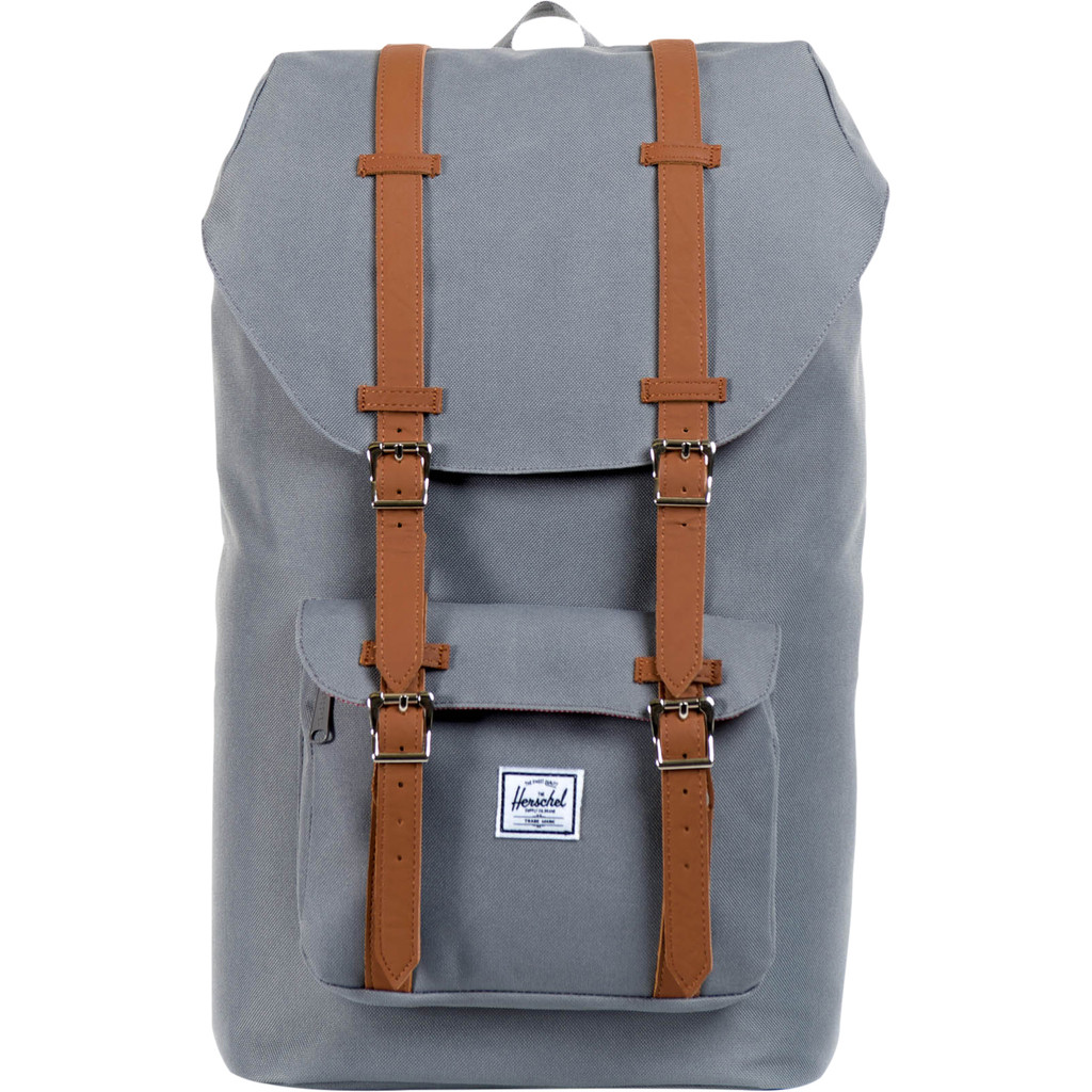 Herschel Little America 15" Grey/Tan PU 25L