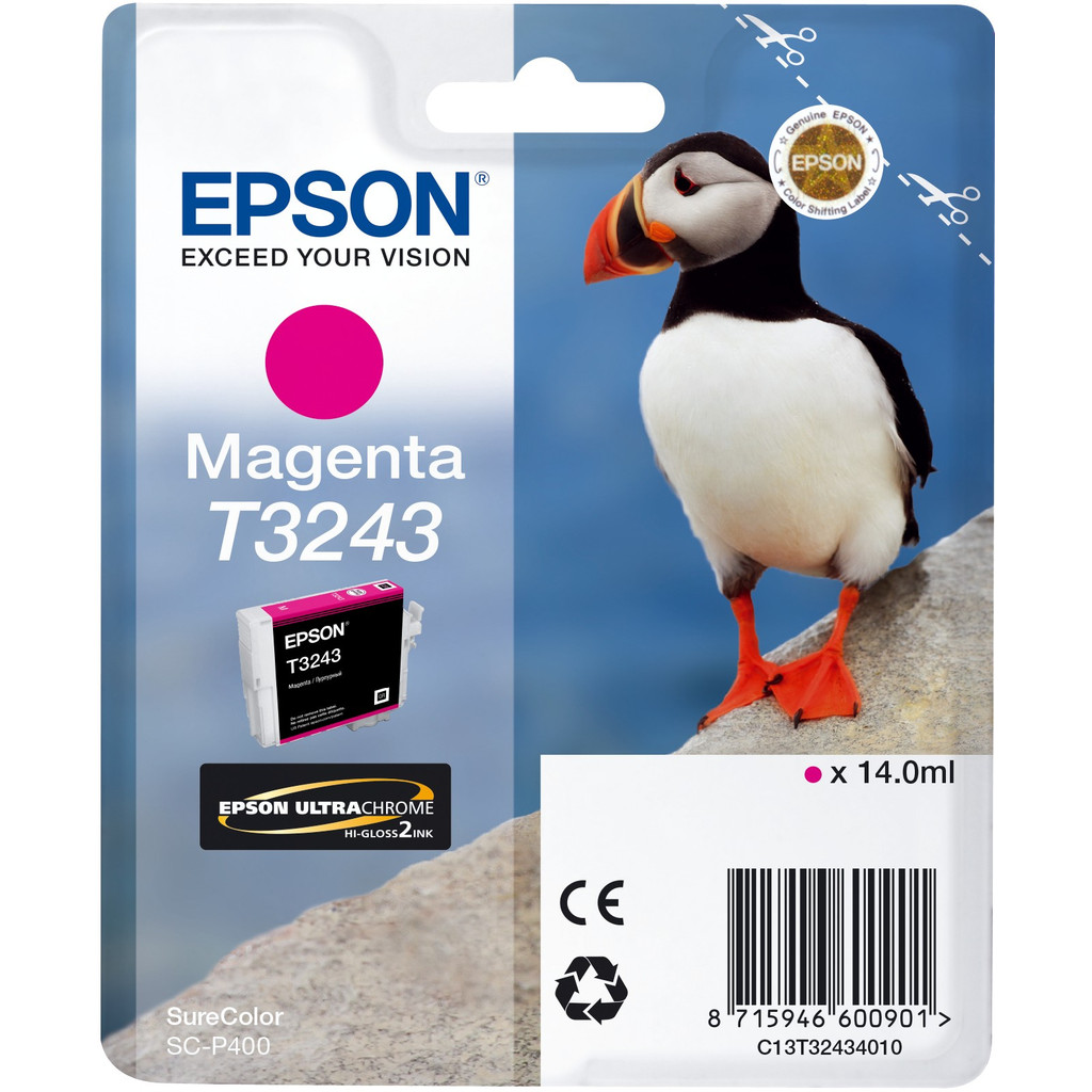 Epson T3243 Cartouche Magenta (C13T32434010)