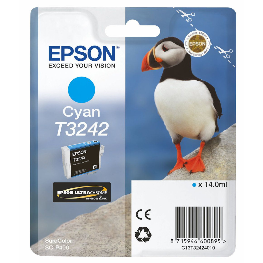 Epson T3242 Cartouche Cyan (C13T32424010)