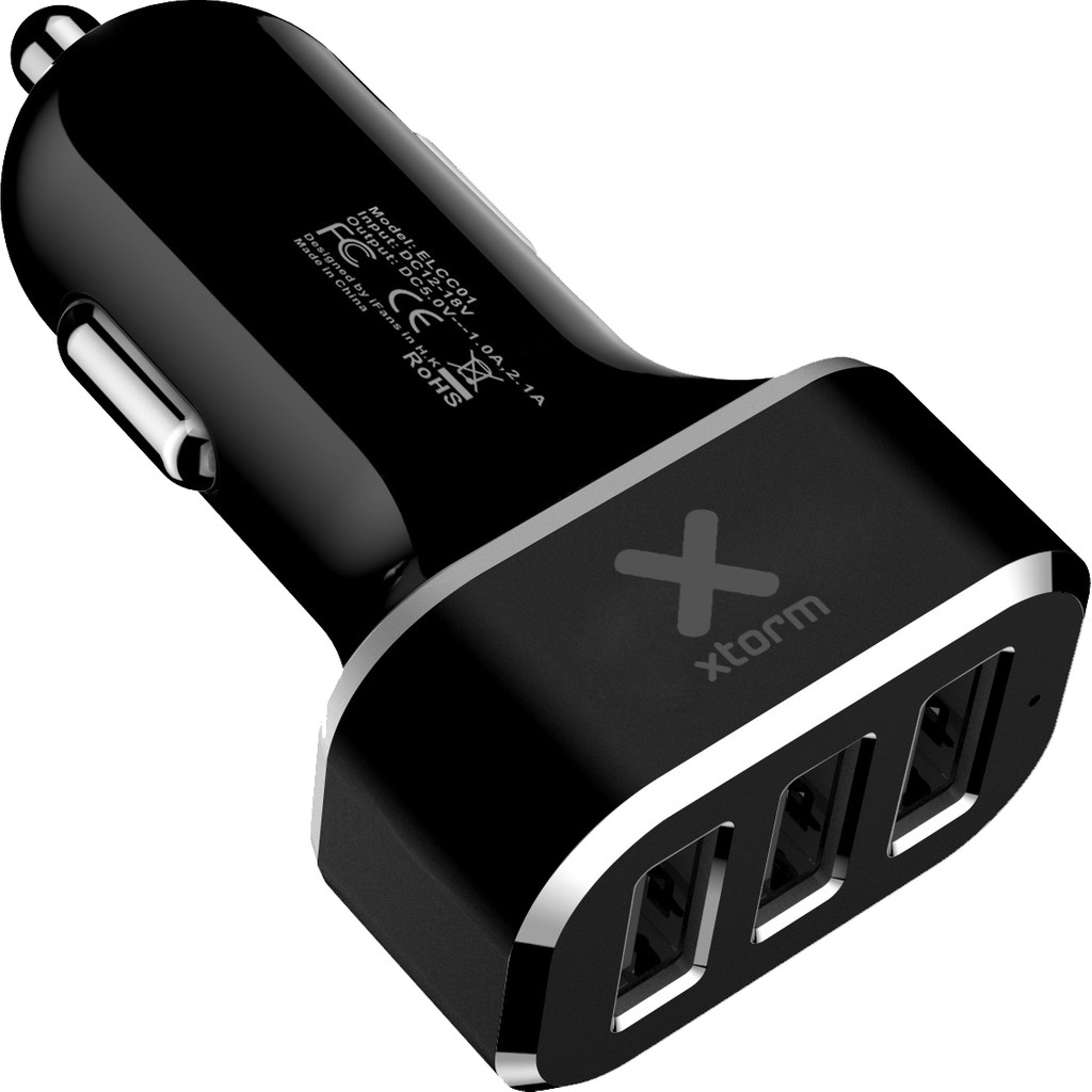 Xtorm (A-Solar) Power Chargeur de voiture 3 USB