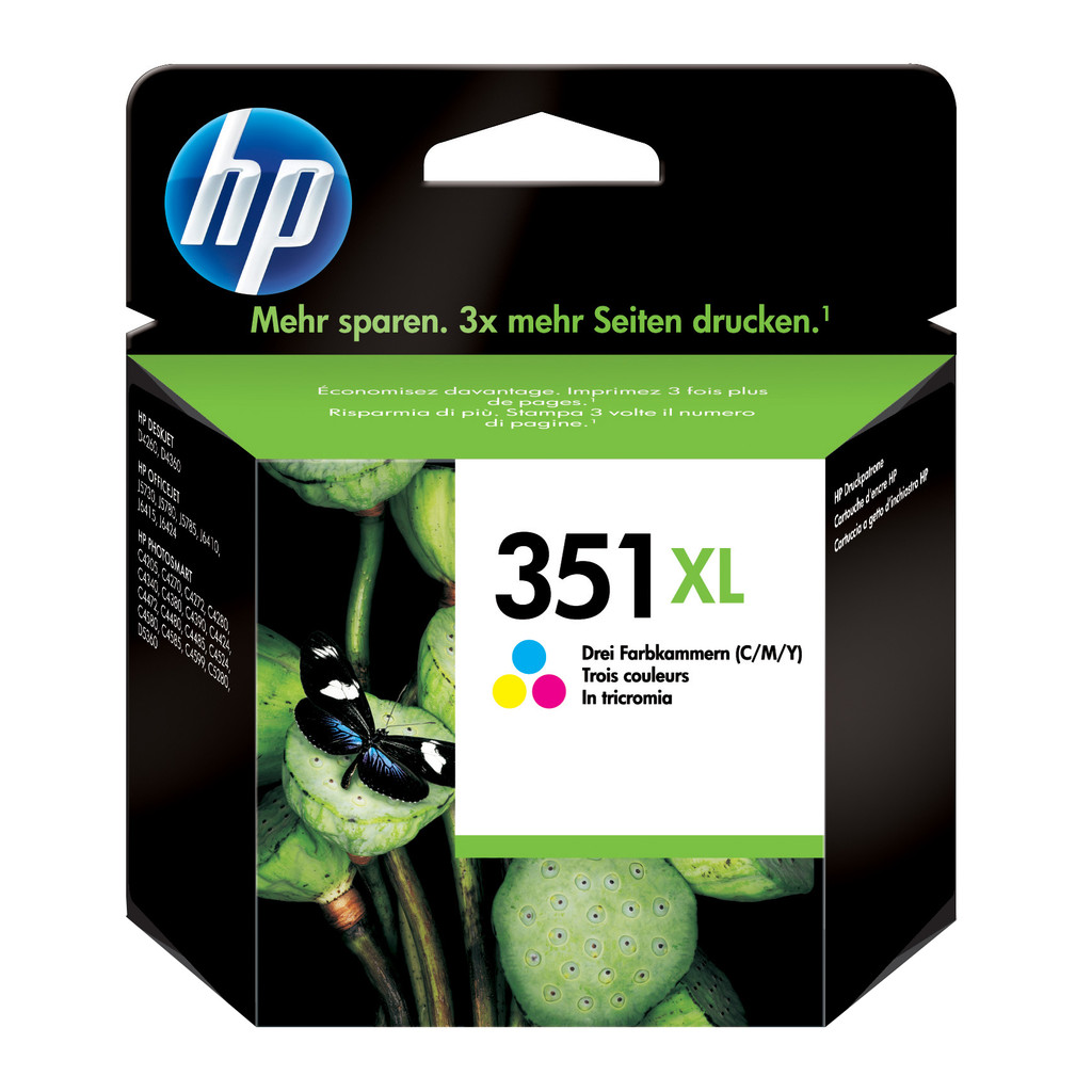 HP 351XL Pack Combo 3 Couleurs (HPCB338E)
