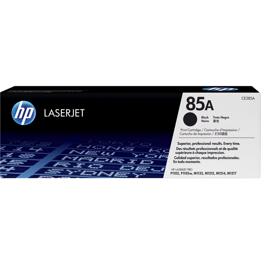 HP 85A LaserJet Toner Black (Noir) (CE285A)
