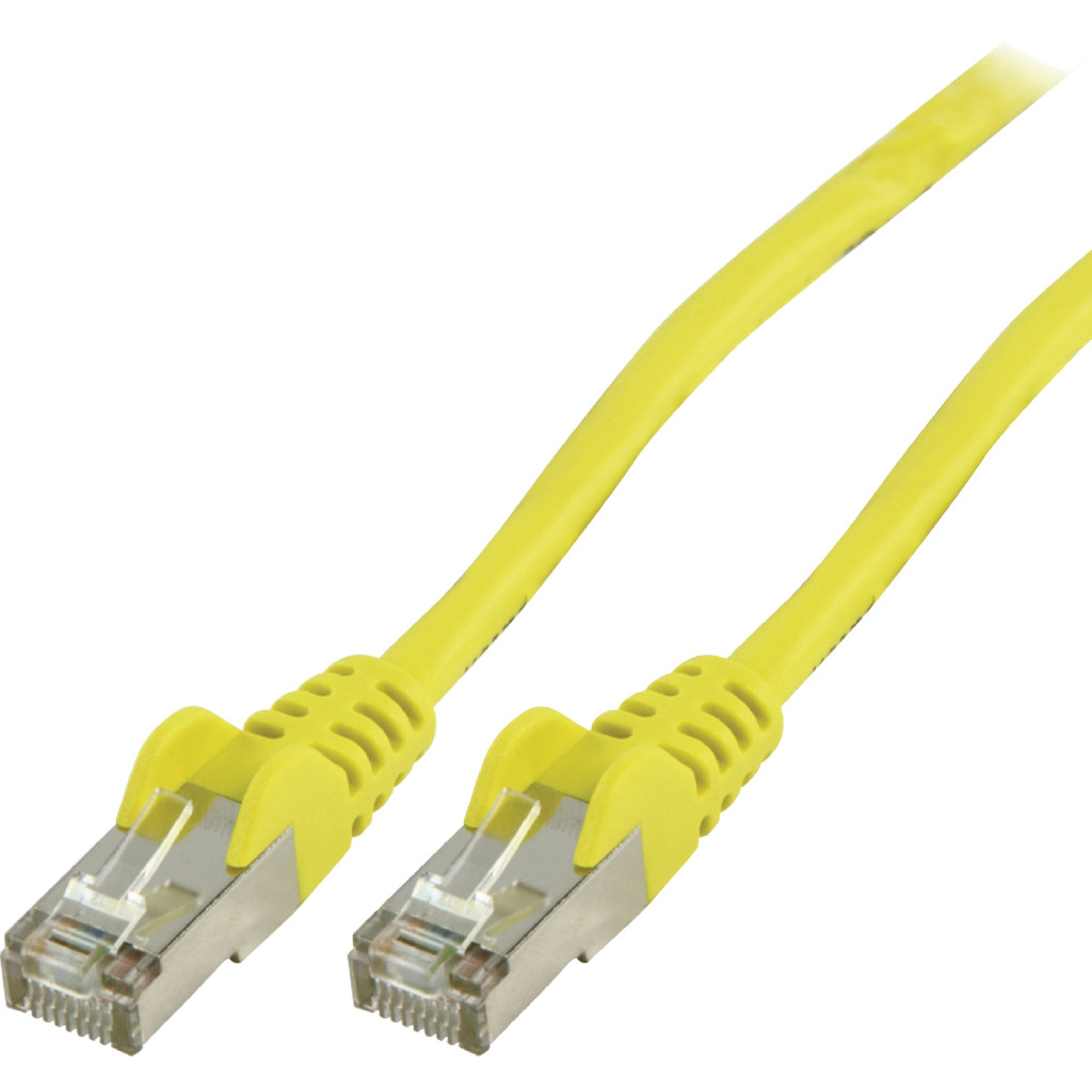 Valueline Câble réseau UTP CAT 5e 1 mètre Jaune