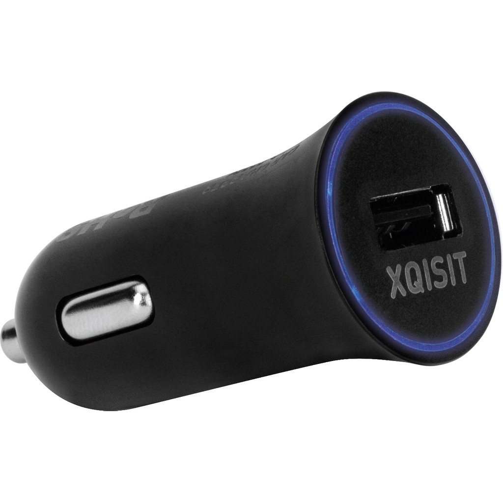 Xqisit Chargeur de voiture USB 2,4 A