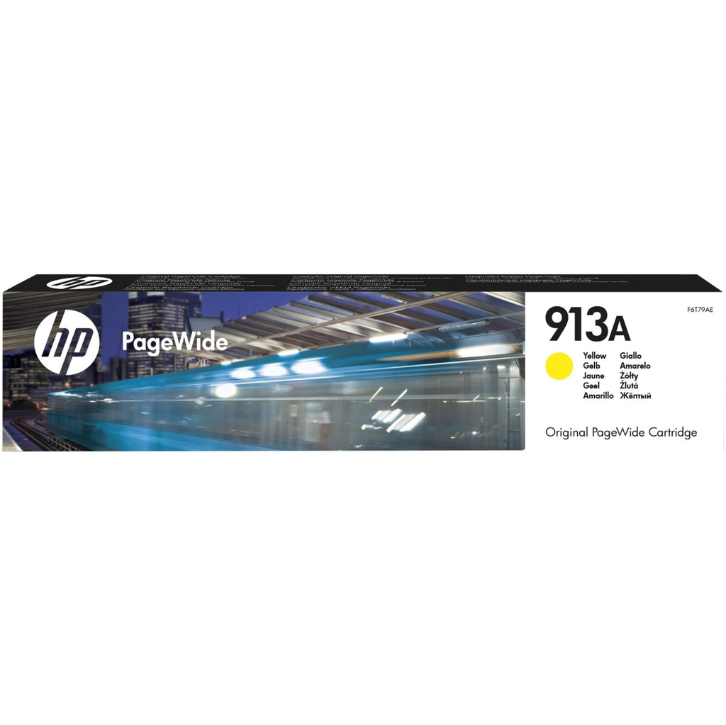 HP 913A PageWide Cartouche d'encre Jaune (F6T79AE)