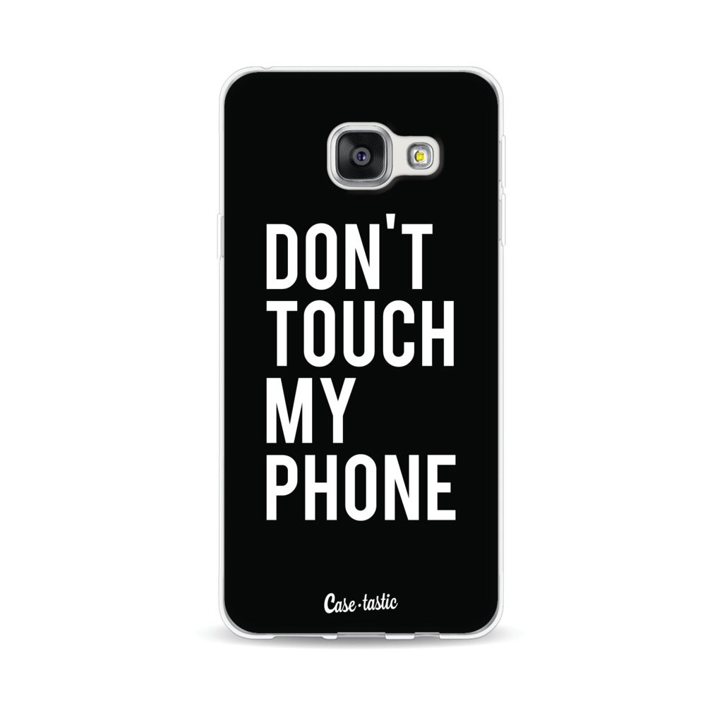 Casetastic Coque souple pour Samsung Galaxy A5 (2017) Don't Touch My Phone