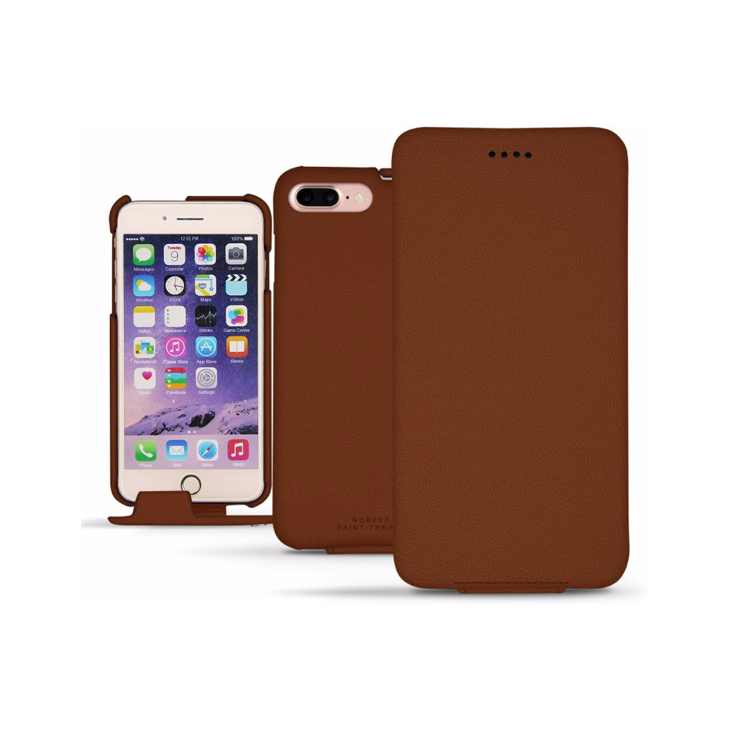 Noreve Tradition Leather Case Apple iPhone 7 Plus/8 Plus Bruin