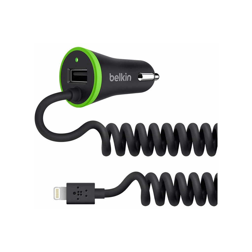 Belkin Chargeur de voiture Lightning + USB 3,4A