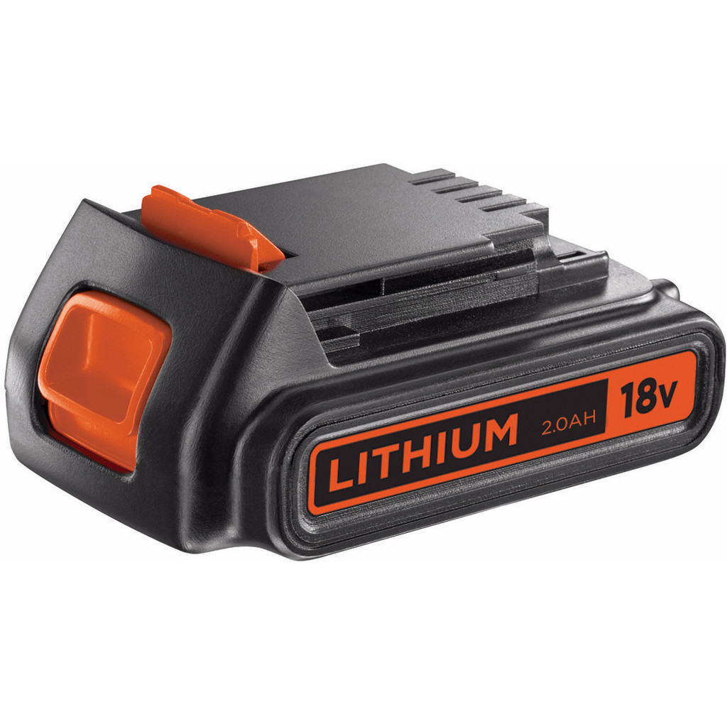 Black & Decker batterie 18 V 2,0 Ah lithium-ion