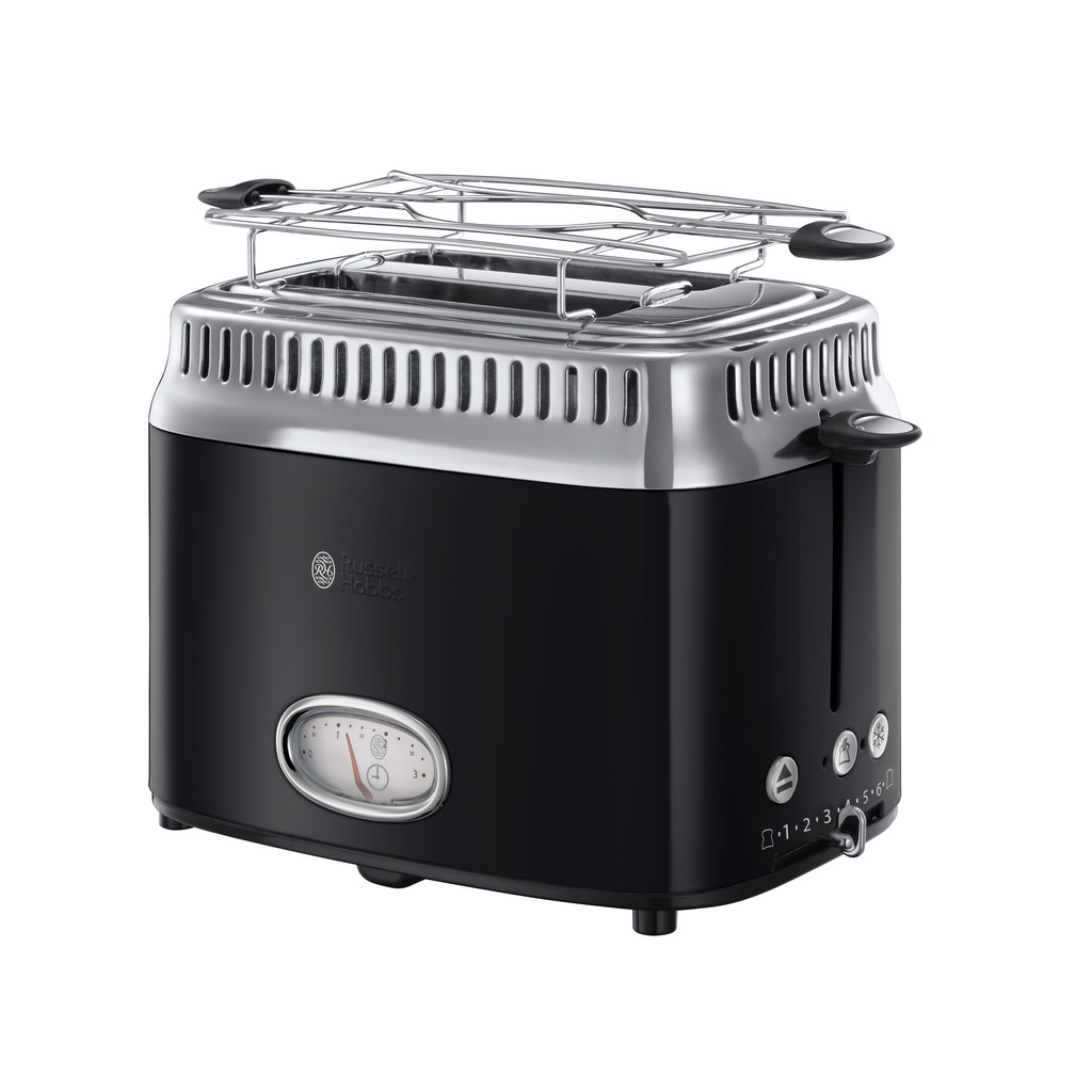 Russell Hobbs Retro Classic Grille-pain Noir