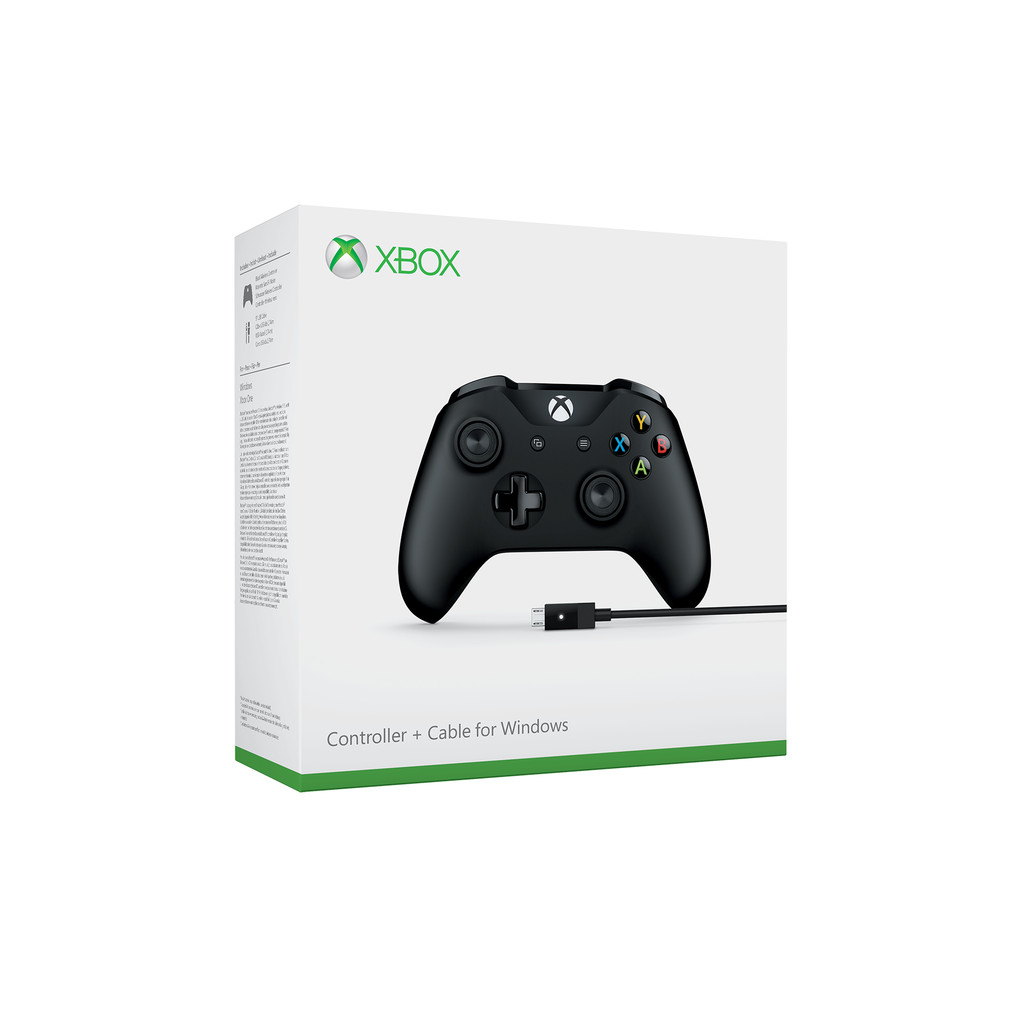 Microsoft Xbox One S Manette Filaire Noir (Windows 10)