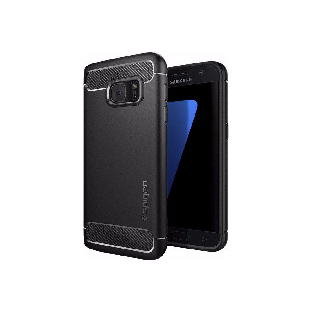 Spigen Rugged Armor Coque Samsung Galaxy S7 Noir