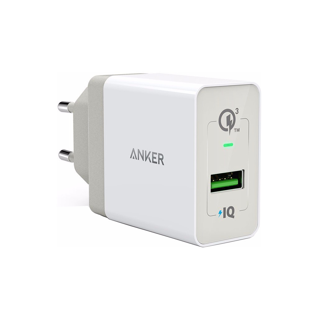 Anker PowerPort+1 Adaptateur USB Quick Charge 3.0 Blanc