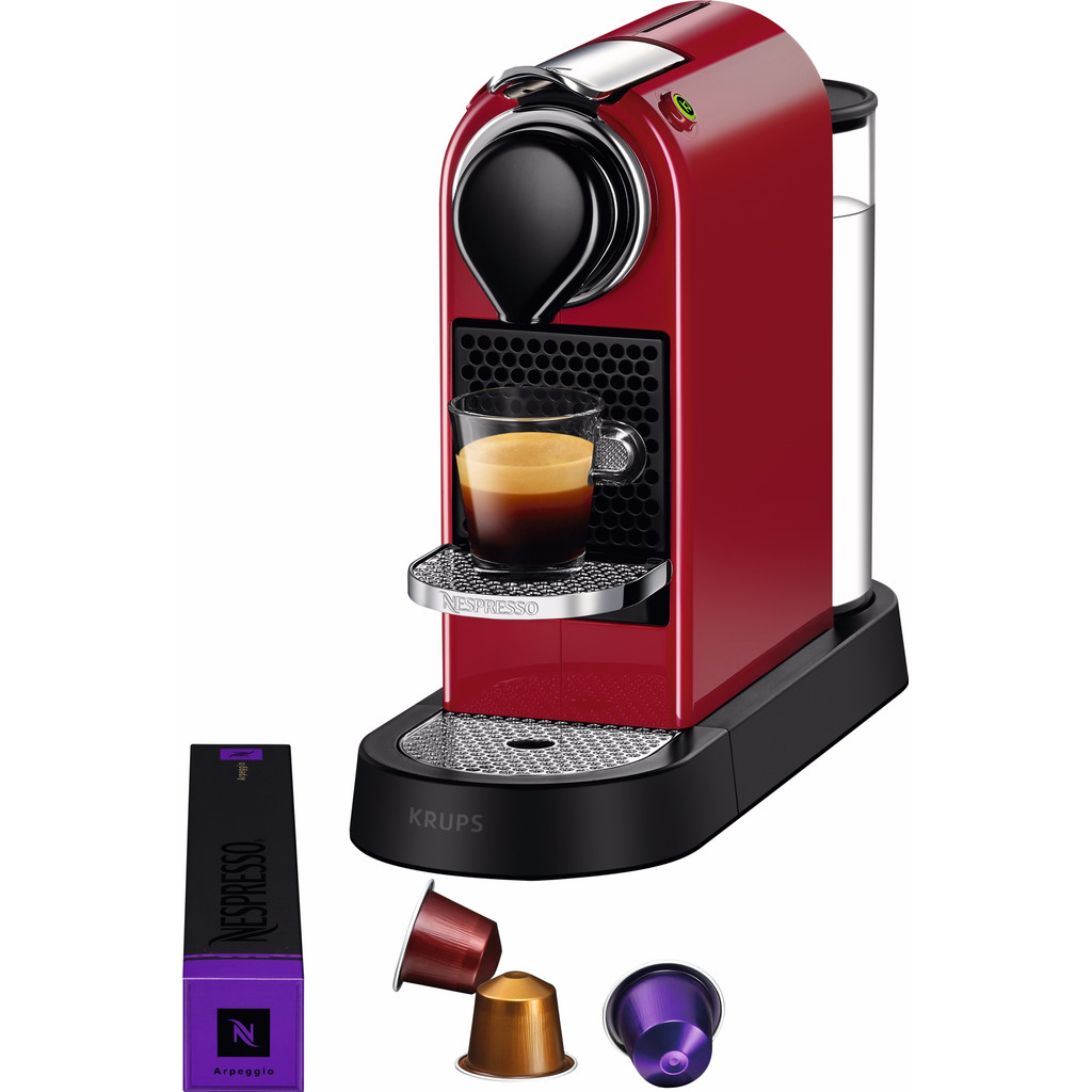 Krups Nespresso Citiz Rouge cerise XN7405NL