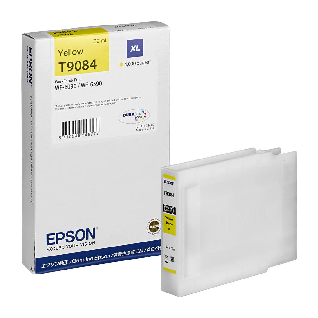 Epson T9084 Jaune XL (C13T908440)