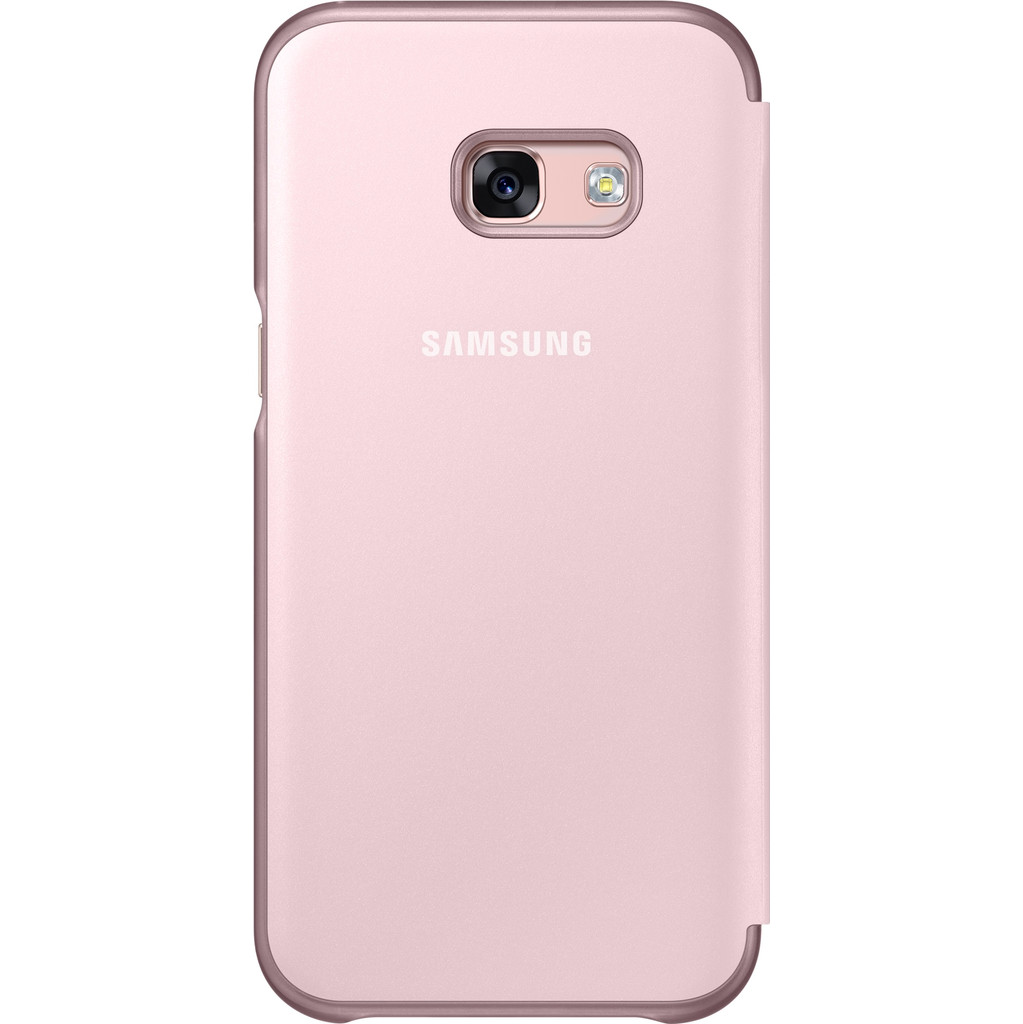 Samsung Galaxy A3 (2017) Neon Coque à Rabat Rose