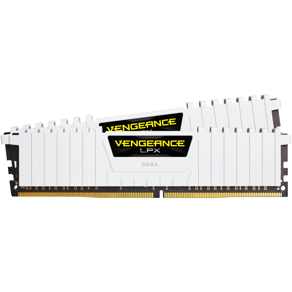 Corsair Vengeance LPX 16 Go DIMM DDR4-3000/15 2 x 8 Go Blanc