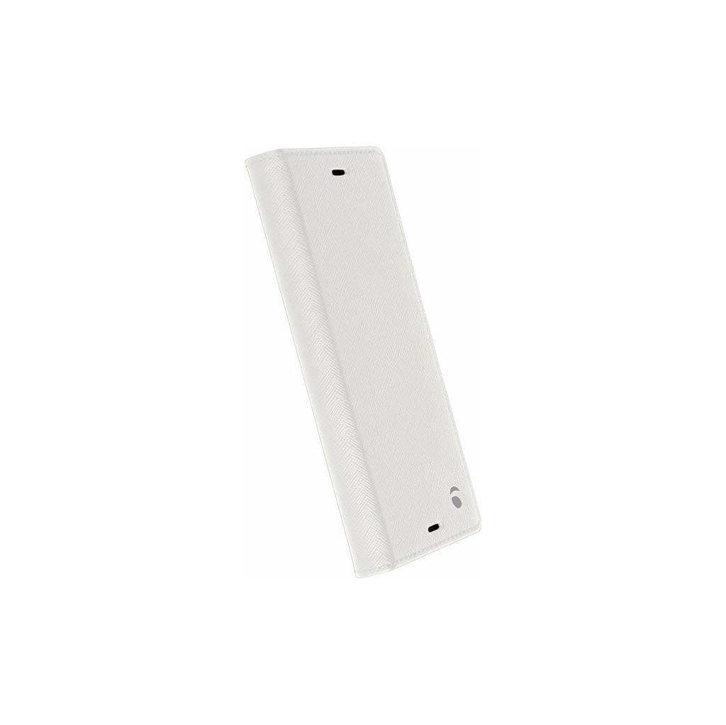 Krusell Malmo Coque à rabat pour Sony Xperia XA1 Blanc