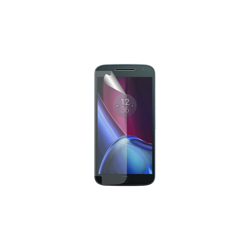 Azuri Motorola Moto G4 Plus Protège-écran plastique Lot de 2