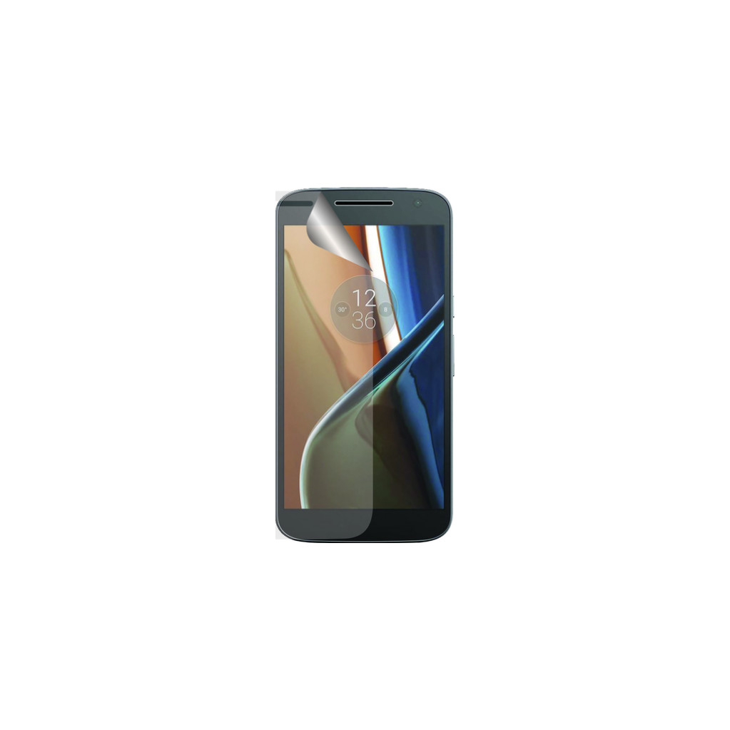 Azuri Motorola Moto G4 Protège-écran plastique Lot de 2