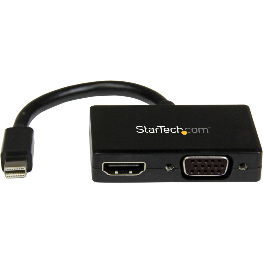 Startech Adaptateur voyage A/V Mini DP vers HDMI ou VGA