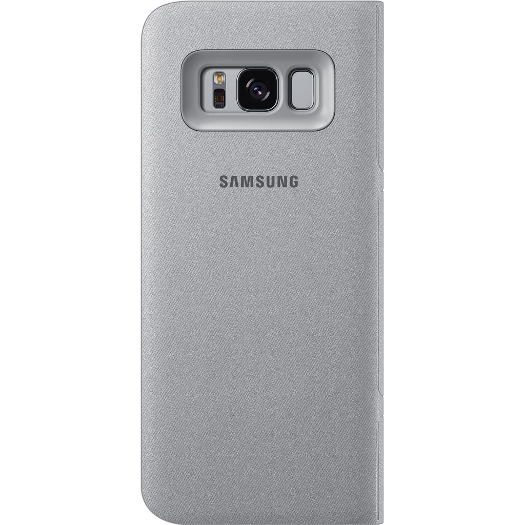 Samsung Galaxy S8 Étui View Cover LED Argent
