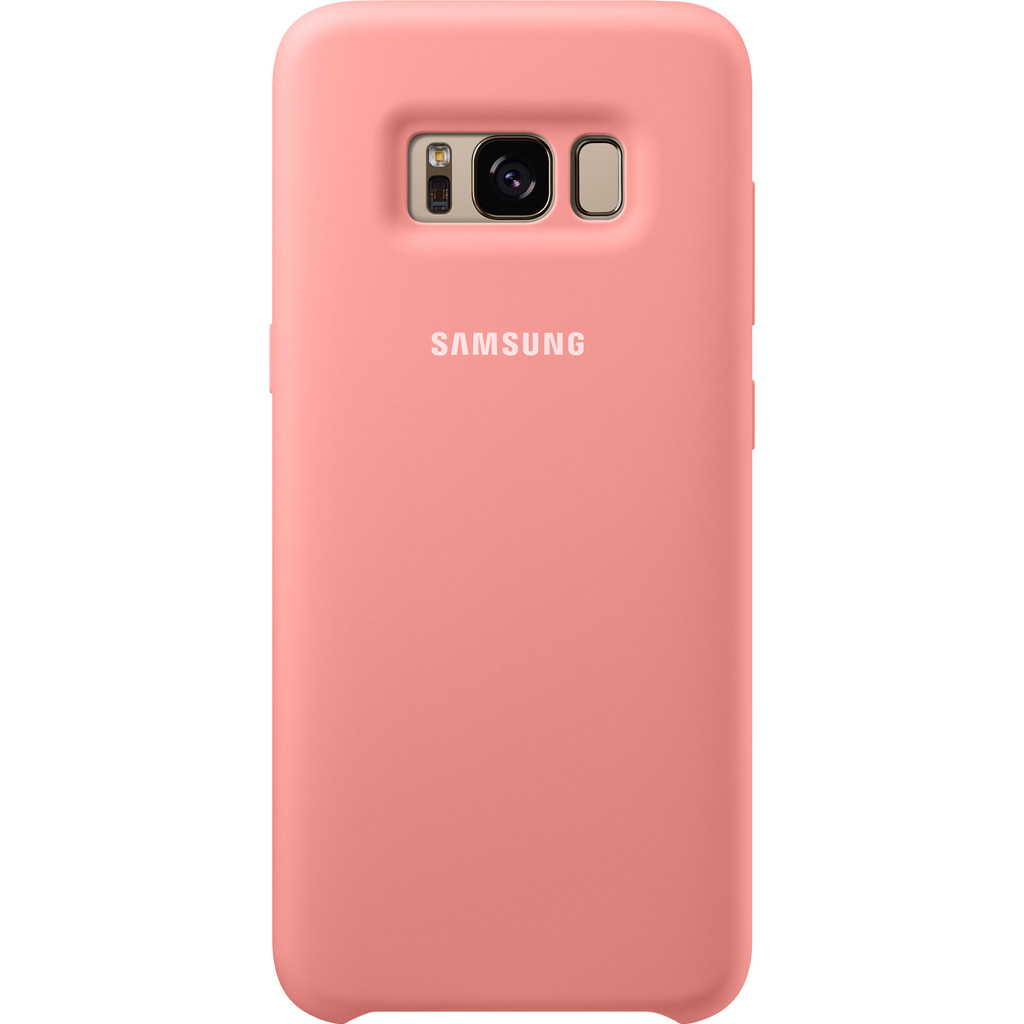 Samsung Galaxy S8 Coque arrière en silicone Rose