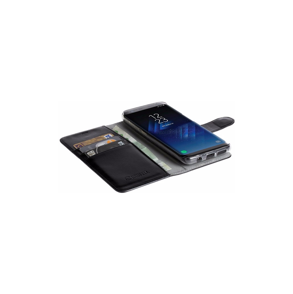 Krusell Ekero Wallet book case 2 en 1 Samsung Galaxy S8 Plus Noir