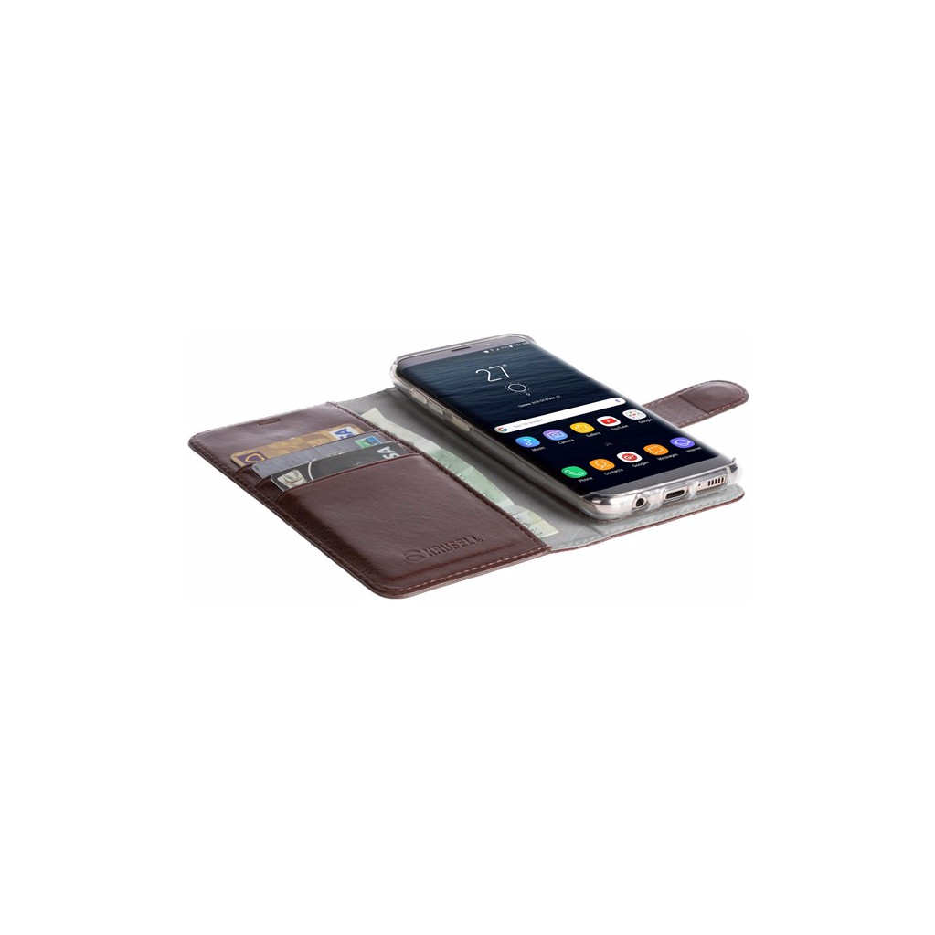 Krusell Ekero 2 in 1 Wallet Samsung S8 Plus Book Case Bruin